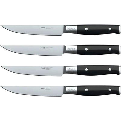 HAUSHOF Steak Knives Set of 4, Sharp Serrated Steak Knives, Premium  Stainless Steel Steak Knife Set with Gift Box, Black Handle - Yahoo Shopping