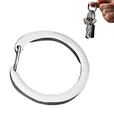 TISUR Titanium Carabiner Keychain Clip+Key Rings for Keychains - Yahoo  Shopping