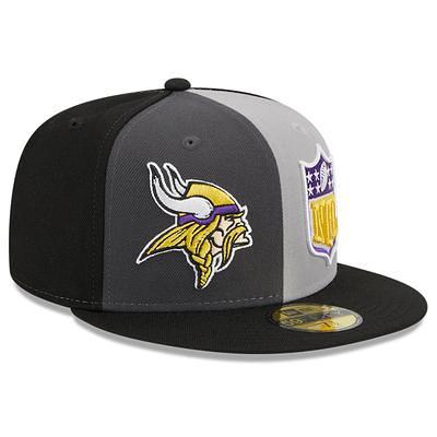 Men's New Era Gray/Graphite Minnesota Vikings Grayed Out Neo 2 39THIRTY  Flex Hat 