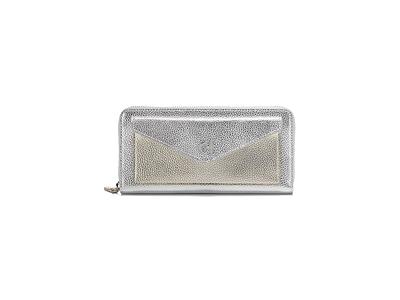 Papier zipped continental wallet