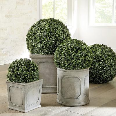 Faux Boxwood Planter Filler 18.5 - Ballard Designs - Yahoo Shopping