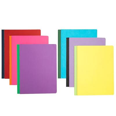 6 Pack Large Bulk Sketchbook Journals, Blank Books Notebooks For Kids,  Students, Office Supplies (8.5x11 In)