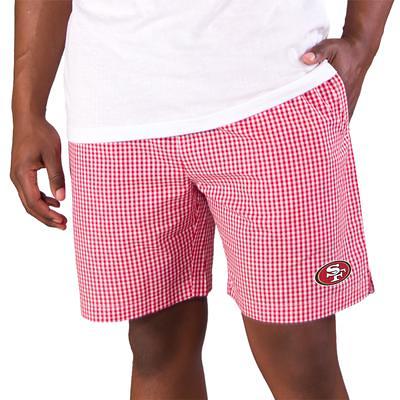 NFL Team Apparel Men's San Francisco 49ers Grey Mainstream Terry Shorts