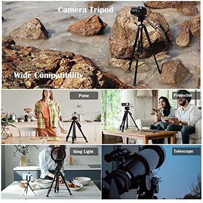 UBeesize 67'' Phone Tripod Stand & Selfie Stick Tripod, All in One  Professional Tripod, Cellphone Tripod with Wireless Remote and Phone  Holder, Compatible with All Phones/Cameras,Load capaci 