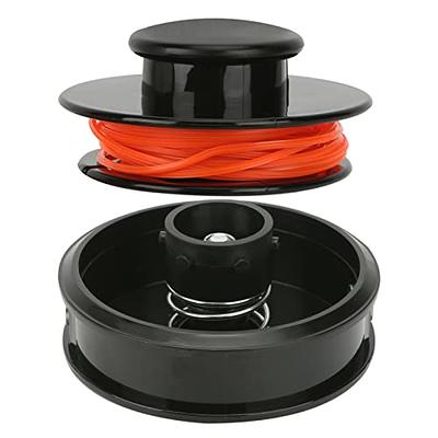 4 Pack String Trimmer Replacement Spool Cap And Spring Cover Weed Eater  Spool Bump Cover And Spring For Black Decker Rc-100-p Weed Eater Cover Weed  Wa