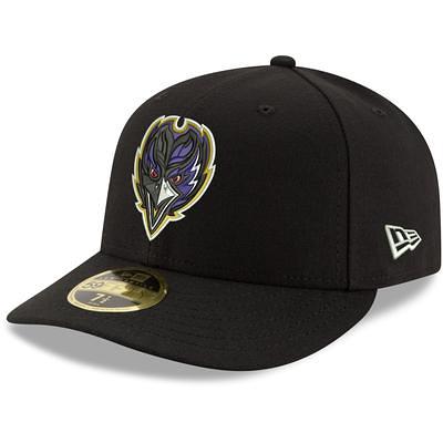 Baltimore Ravens New Era Identity 59FIFTY Fitted Hat - Black