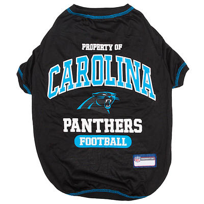 NFL Team Apparel Boys' Carolina Panthers Amped Up Black Long