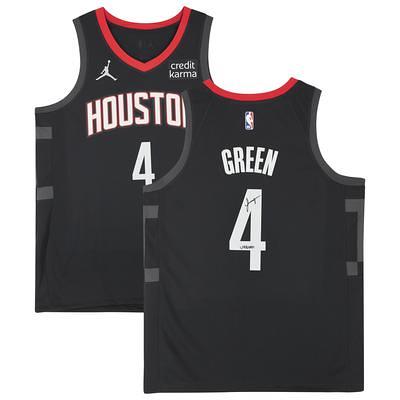 Jalen Green Autographed Houston Custom Red Basketball Jersey - JSA