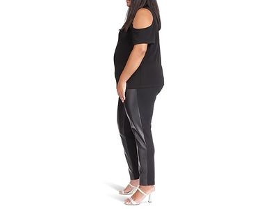 Women's Slit-Hem Leggings, Regular & Petite