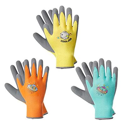 G & F 3100XL-DZ Knit Work Gloves with Textured Rubber Latex Coated for 12-Pairs