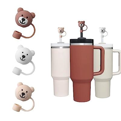 Cartoon Straw Dust Cap Universal Straw Dust Cap Silicone Straw Lids