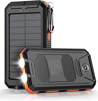 Portable Power Station 300W Power Bank with AC Outlet 228Wh Solar Generator  with LED Light Portable Generators 9 Outputs Battery Backup Power Supply
