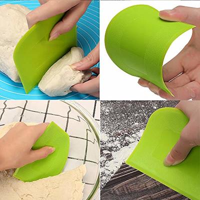 Soft And Durable Dough Scrapper, Soft Cream Cake Scraper, Baking Dough  Cutter