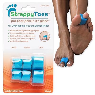 Copper Compression Bunion Relief Kit - Includes 1 Pair Each of Bunion  Corrector Cushion Sleeves & Bunion Corrector Toe Splints - Pads &  Straightens