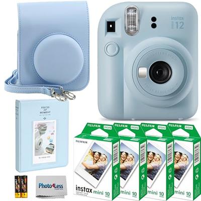 Fujifilm Instax Mini 12 Instant Film Camera (Pastel Blue) + Fuji