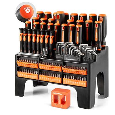Amartisan 146-piece Magnetic Screwdrivers DIY Tools Set Plastic Racking for Men  Tools Gift, Includs Precision screwdriver, Magnetizer, Key Set, Nut Driver  and Bit Set - Yahoo Shopping