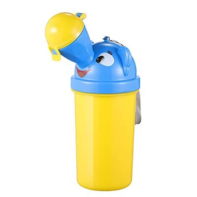 ONEDONE Pee Cup for Kids Portable Urinal Travel Urinal Baby Child Toddler  Pee Bottle Potty Emergency Toilet for Camping Car Travel and Kid Potty Pee
