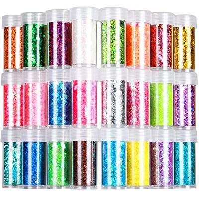 Ultra Fine Glitter 45 Colors Set, Holographic Glitter Powder for Tumblers,  Arts and Craft Glitter, Iridescent Glitter for Epoxy Resin, Cosmetic  Glitter for Body Nail Face Hair Eyeshadow Makeup - Yahoo Shopping