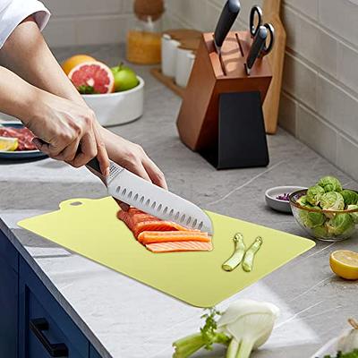 4pcs Kitchen Plastic Cutting Board Mats Set-With 1 Hook,Extra Thin Flexible  Cutting Boards For Kitchen,Color Coded Non Slip Cutting Sheets Set,Chopping  Boards,Dishwasher Safe(Blue+Green+Beige+Orange) - Yahoo Shopping