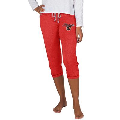 Calgary Flames Levelwear Women's Adorn Fleece Pullover Hoodie - Red