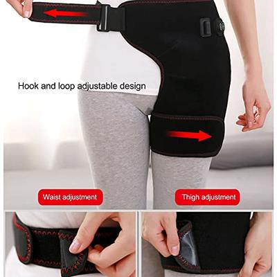 Brrnoo Hip Compression, Groin Wrap, Thigh Brace Thigh & Sciatic Nerve Hip  Support, Groin Thigh Support Sciatica Relief Splint, Reduces Pain in Hip