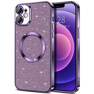 YKCZL Compatible with iPhone 11 Case Cute, Luxury Plating Edge Bumper Case  with Full Camera Lens Protection Cover for iPhone 11 6.1 inch for Women