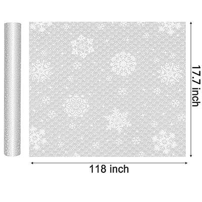 Shelf Liners for Kitchen Cabinets, Waterproof Drawer Liner Non Adhesive  Bathroom Sink Liner, Fridge Liner No Slip Cupboard Mats EVA Place Mats Roll  - Clear Snow 17.7 × 118 - Yahoo Shopping