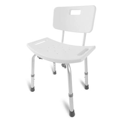 500lb Heavy Duty Shower Chair for Inside Shower, HSA/FSA Eligible Padded  Shower Seat with Grab Bar, Adjustable Bath Chairs for Bathtub, Shower Stool