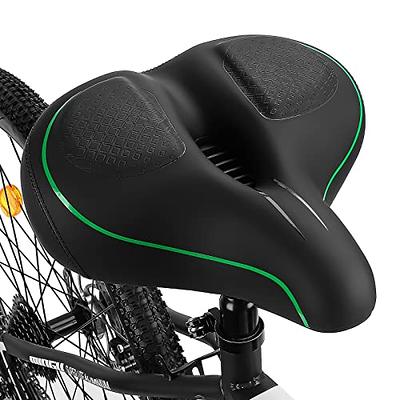 DAWAY Comfortable Oversized Bike Seat - Compatible with Peloton, Exercise,  Mountain or Road Bicycles, C50i Extra Wide Bike Saddle Replacement with  Memory Foam Cushion for Men Women Comfort - Yahoo Shopping