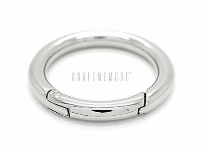 Betoplin 8 Pcs Carabiner Rings, Round Carabiner Metal O Ring Snap Clip  Trigger Spring Keyring Buckle - Yahoo Shopping