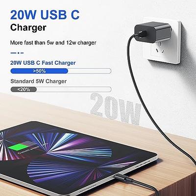  iPhone 15 Charger, 20W USB C Charger with 6.6ft USB C