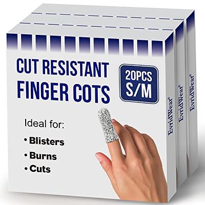 12 Pack of Rubber Finger Cots for Thumb Guard and