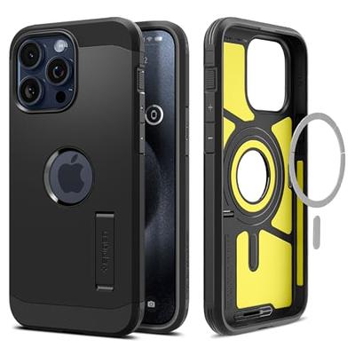 Spigen Magnetic Ultra Hybrid MagFit Designed for iPhone 15 Pro Max Case,  [Anti-Yellowing] [Military-Grade Protection] Compatible with MagSafe (2023)  