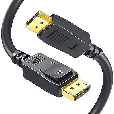 3ft (1m) DisplayPort 1.2 Cable - 4K x 2K Ultra HD VESA Certified  DisplayPort Cable - DP to DP Cable for Monitor - DP Video/Display Cord -  Latching DP