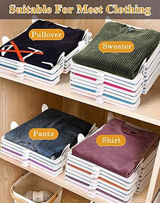 5/10 Pack Durable Closet Organizer T-Shirt Folder Clothes Folding Storage  Board Clothes Trays for Clothes Organization Drawer