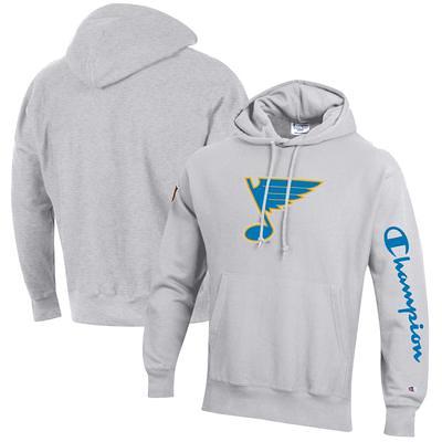 Men's Champion Heathered Gray St. Louis Blues Reverse Weave