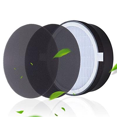 LEVOIT Air Purifier for Home Bedroom & LV-H128 Air Purifier Replacement,  3-in-1 Pre-Filter, H13 True HEPA, 2 Pack & Air Purifier Core Mini/LV-H128