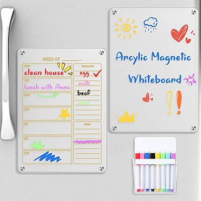 Gnome Magnetic Weekly Meal Planner Dry Erase Board for Refrigerator -  Magnetic Meal Planner for Refrigerator Dry Erase, Weekly Dinner Menu Board  for Kitchen Conversion Chart Magnet, Grocery List… - Yahoo Shopping