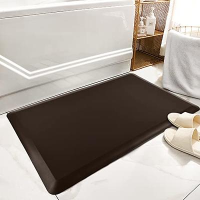 Art3d Anti Fatigue Mat - 1/2 Inch Cushioned Kitchen Mats - Non Slip Foam Comfort  Cushion for Standing Desk, Office or Garage Floor (17.3x28, Chocolate) -  Yahoo Shopping