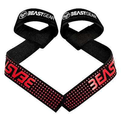  ProFitness Weight Lifting Straps - 10” Long Wrist Straps for  Weightlifting - Padded Neoprene Lifting Straps Gym with Non Slip Silicone  Grip Men and Women - Weightlifting Wrist Straps (Red) : Sports & Outdoors