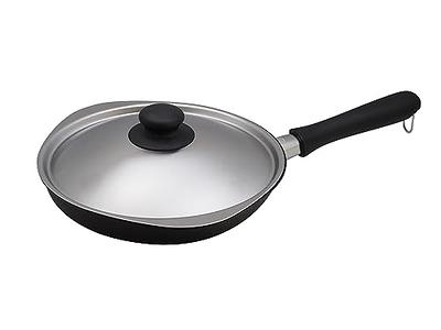 Vinchef Nonstick Skillet with Lid, 11In/5Qt Aluminum Deep Frying