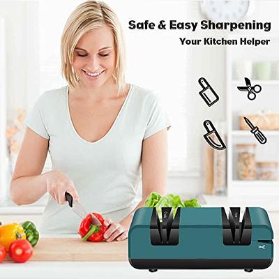 Electric Knife Sharpener Screwdriver Sharpen Electric Knife Sharpening  Machine Tool for Household Kitchen - Yahoo Shopping