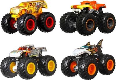 Hot wheels Monster Truck Dino Pack 2 1:64 Multicolor