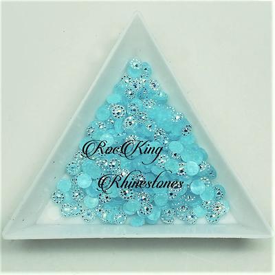 BULK 1,000 6mm Flatback Resin Rhinestones Nonhotfix Faceted