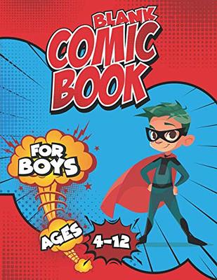 Blank Comic Book: DIY Comic Book Kit a Blank Comic Book for Kids - Yahoo  Shopping