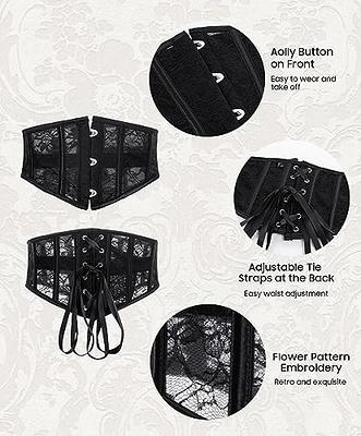 Scarlet Darkness Womens Steampunk Costumes Corset Belts Retro