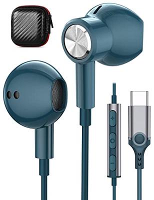 Auriculares USB C para iPhone 15 Pro Samsung S22 S23 Ultra S21 A54 A34 Flip  5