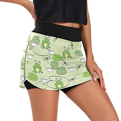 IUGA Tennis Skirts for Women with Pockets Shorts Athletic Golf Skorts  Skirts for Women High Waisted Running Workout Skorts