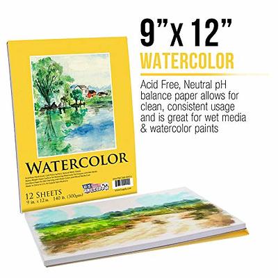 Watercolor Pads , 9 x 12, Pack of 2