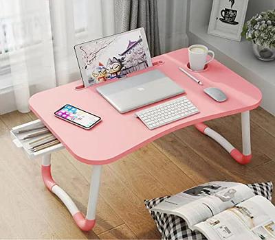 Laptop Bed Desk Table Tray Stand with Cup Holder/Drawer for Bed/Sofa/Couch/Study/Reading/Writing  On Low Sitting Floor Large Portable Foldable Lap Desk Bed Trays for Eating  and laptops(Green) - Yahoo Shopping